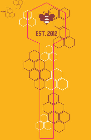Tamper Evident Honey Label Design 7