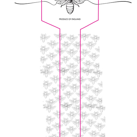 Tamper Evident Honey Label Design 3