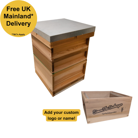 1st Grade Western Cedar Hive with Custom Laser Engraving