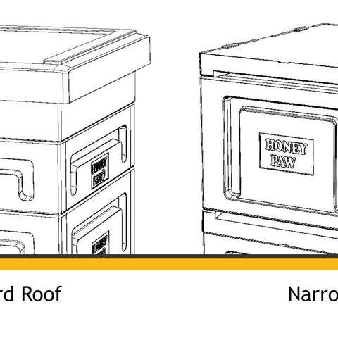 Honey Paw Langstroth Standard Hive Roof