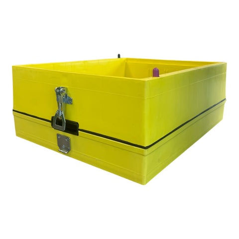 Technoset Medium (WSP) Super - Langstroth - Yellow with Latches