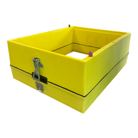 Technoset Medium (WSP) Super - Langstroth - Yellow with Latches