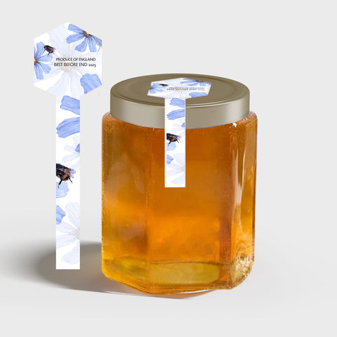 Tamper Evident Honey Label Design 25