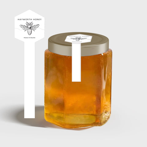 Tamper Evident Honey Label Design 1