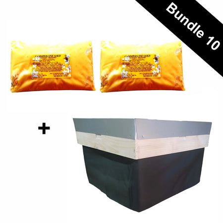 Bundle 10 Winter Hive Wrap + 2 x 500g Candipolline Gold