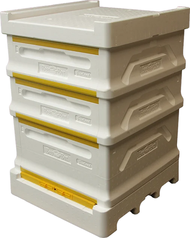 Paradise Honey National Hive With 1 Brood & 2 Supers