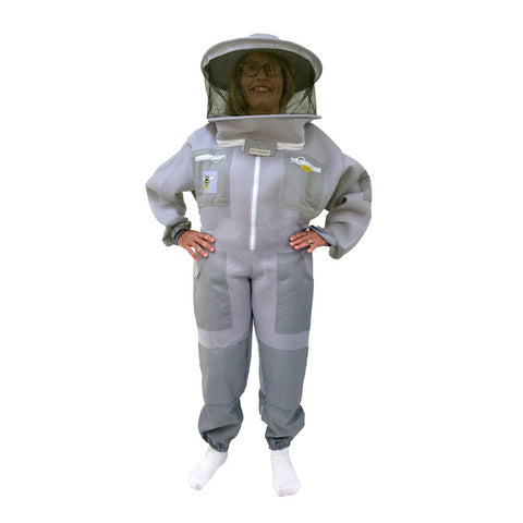 Bundle 12 (Buzz Grey Defender Suit + Ventilated Gloves)