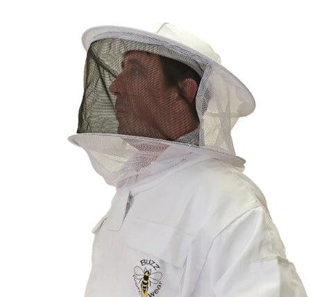 Buzz Work Wear Suit Round Veil