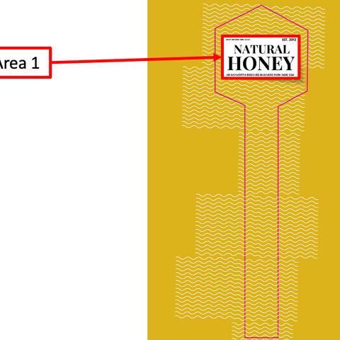 Tamper Evident Honey Label Design 10