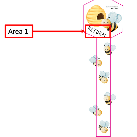 Tamper Evident Honey Label Design 14