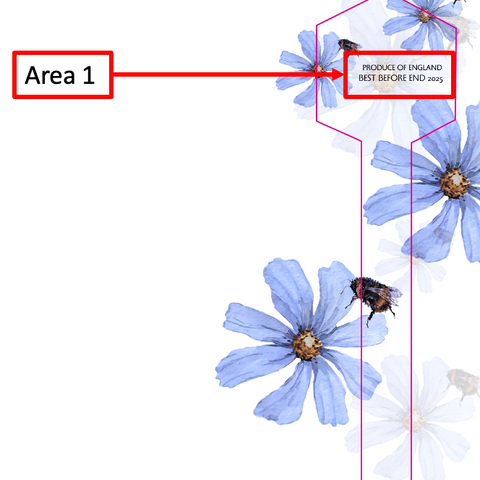 Tamper Evident Honey Label Design 25