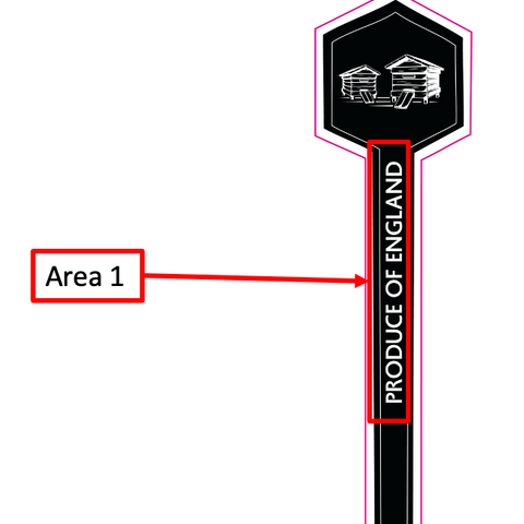 Tamper Evident Honey Label Design 26