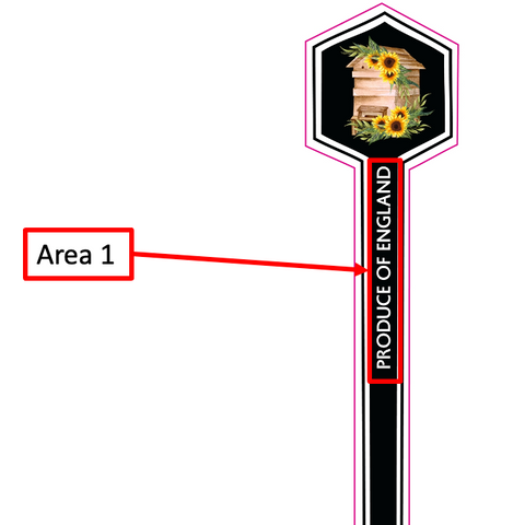 Tamper Evident Honey Label Design 28