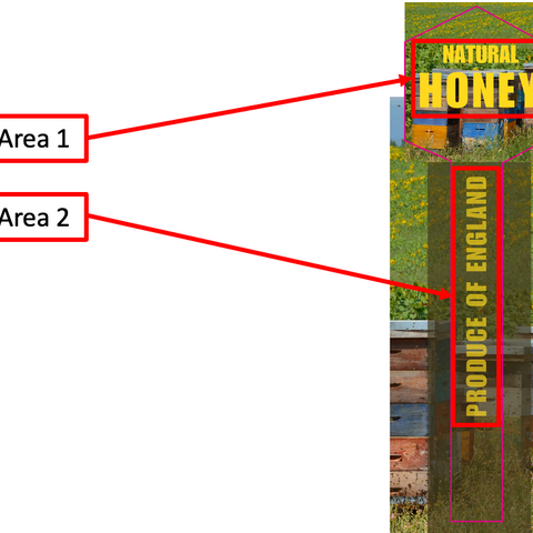 Tamper Evident Honey Label Design 35