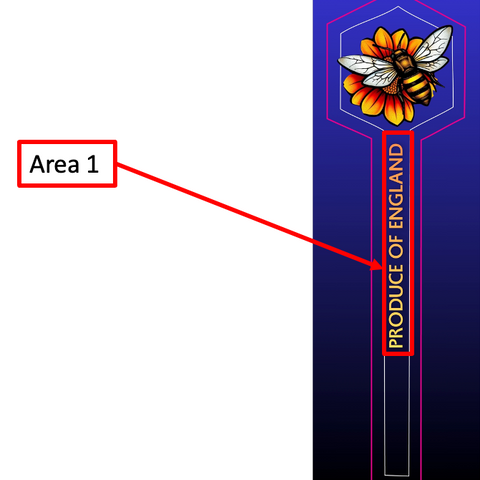 Tamper Evident Honey Label Design 38