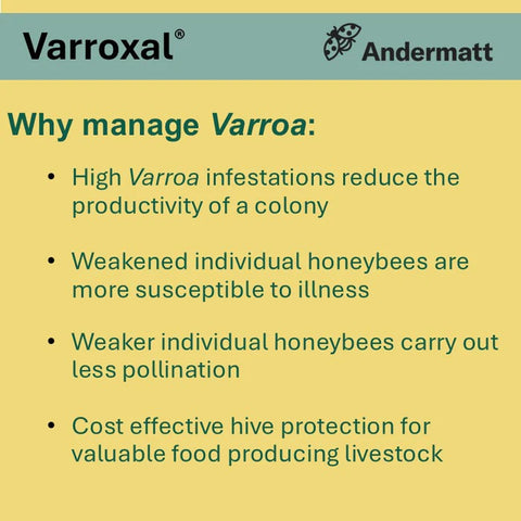 Varroxal (200g) – Oxalic Acid Varroa Treatment EXP 08/2030