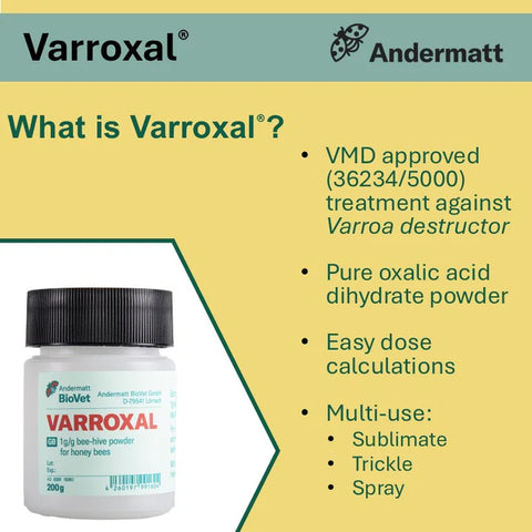 Varroxal (200g) – Oxalic Acid Varroa Treatment EXP 08/2030