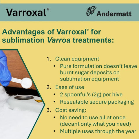 Varroxal (200g) – Oxalic Acid Varroa Treatment EXP 08/2030