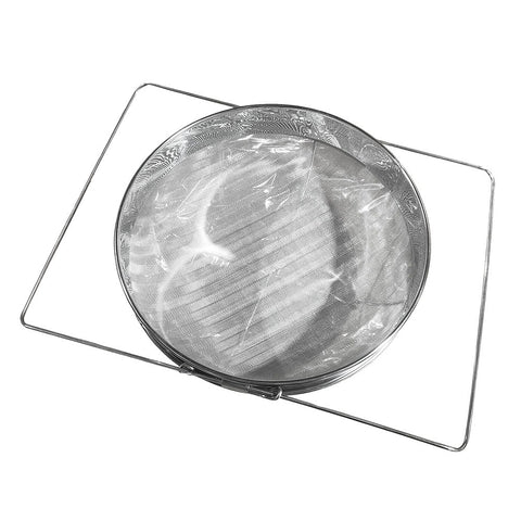 XL Stainless Steel Sliding Double Honey Strainer