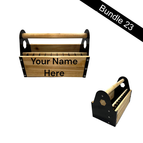 Bundle 23 - Personalised Tool Box