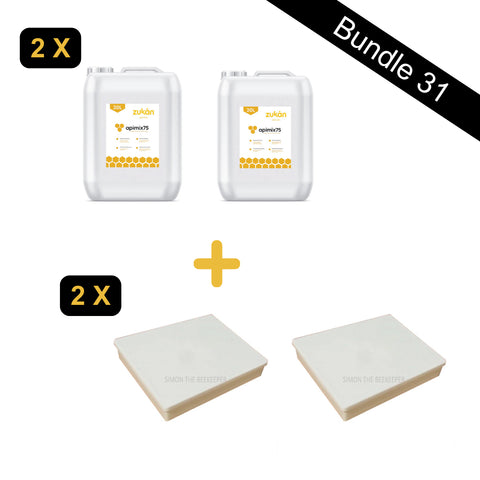 Bundle 31 - Apimix75 2 x 20L /28kg + 2 x 6L Rapid Feeder