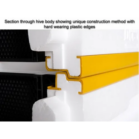 Paradise Honey Langstroth 10-Frame Hive with 3 Deep Bodies