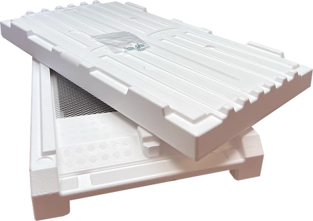 Paradise Honey 6 Frame Langstroth Nuc Floor & Roof