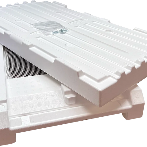 Paradise Honey 6 Frame Langstroth Nuc Floor & Roof