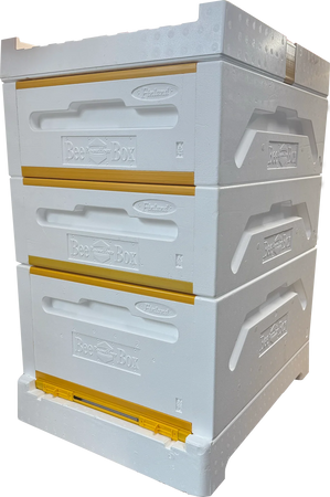 Paradise Honey 10 Frame Langstroth Hive With 1 Deep & 2 Medium Bodies