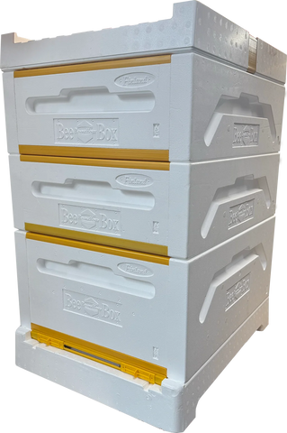 Paradise Honey 10 Frame Langstroth Hive with 1 Jumbo & 2 Medium Bodies