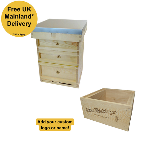 Premium Hive with Custom Laser Engraving