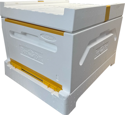 Paradise Honey 8 Frame Langstroth Hive With 1 Deep Body With Frames & Foundation