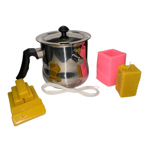 Candle Making Kit with Choice of Candle Moulds