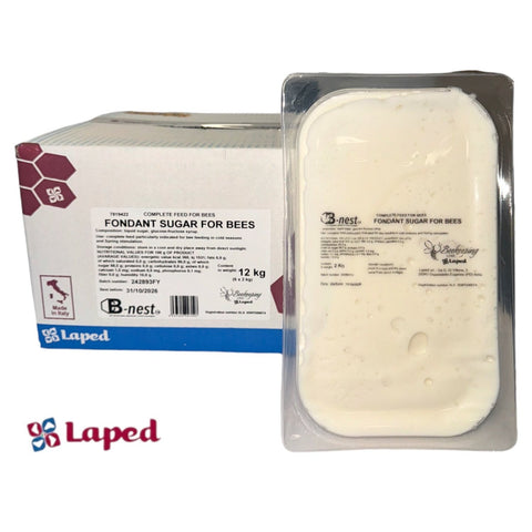 Laped Honeybee Winter Feed Fondant 12kg (2kg x 6)