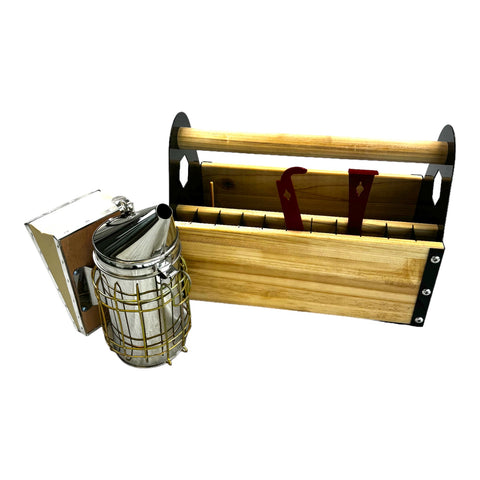 Beekeeping Tool Box with Tools