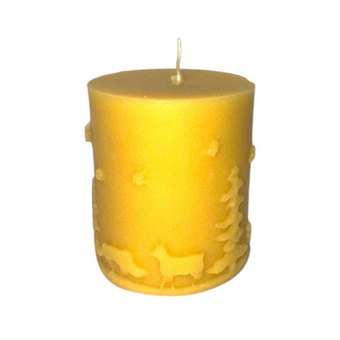 Christmas Theme Candle Mould