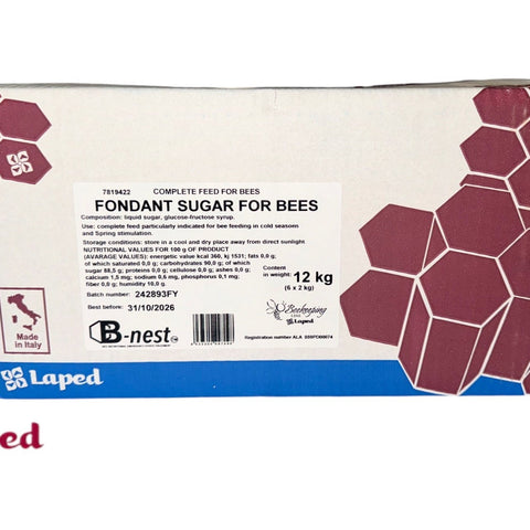 Laped Honeybee Winter Feed Fondant 12kg (2kg x 6)