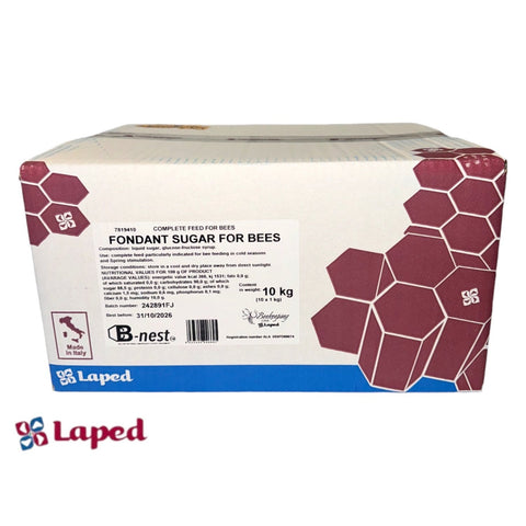 Laped Honeybee Winter Feed Fondant 10kg (1kg x 10)