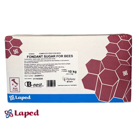 Laped Honeybee Winter Feed Fondant 10kg (1kg x 10)