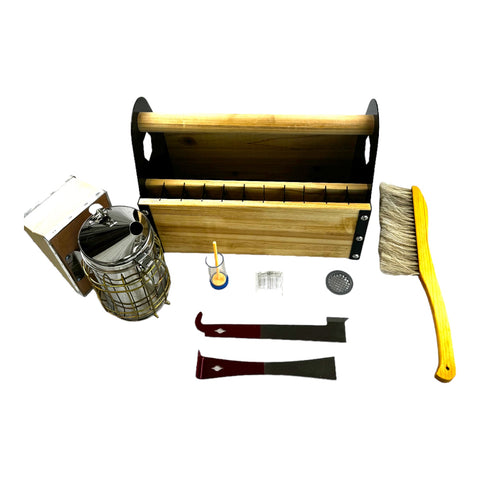 Beekeeping Tool Box with Tools