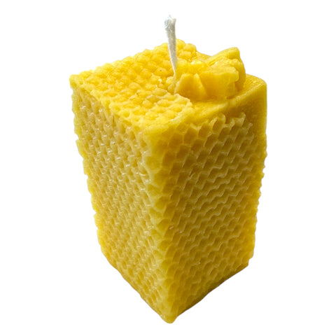 Honeycomb Candle Mould with Bee On Top