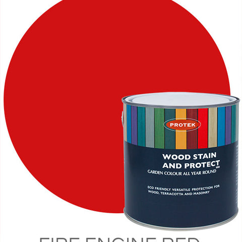 Protek Beehive Paint Wood Stain & Protect Fire Engine Red