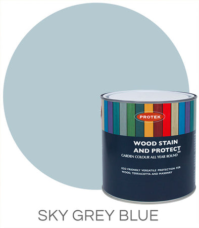 Protek Beehive Paint Wood Stain & Protect Sky Grey Blue