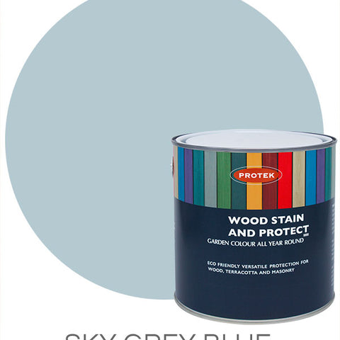 Protek Beehive Paint Wood Stain & Protect Sky Grey Blue