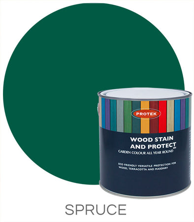 Protek Beehive Paint Wood Stain & Protect Spruce Green