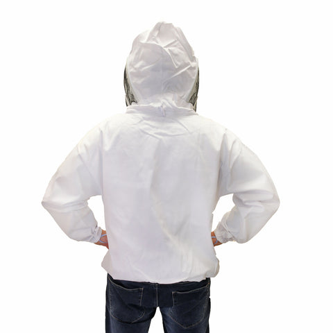 Buzz Work Wear White Fencing Jacket