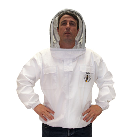 Buzz Work Wear White Fencing Jacket – Simon The Beekeeper