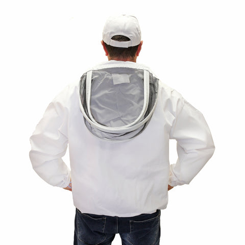 Buzz Work Wear White Fencing Jacket