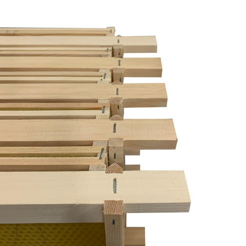 Dn2 Frame Assembled DN4 Frames with Wired Foundation – Simon The Beekeeper