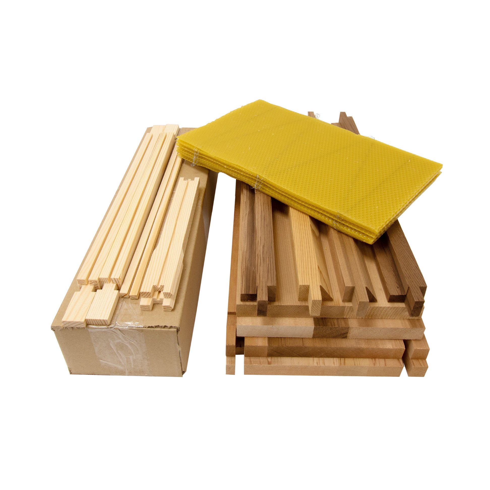 B.S National Western Cedar Brood Box with Frames & Foundation – Simon ...